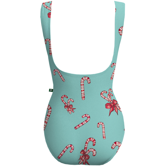 BLUE CANDY CANE CRESCENT