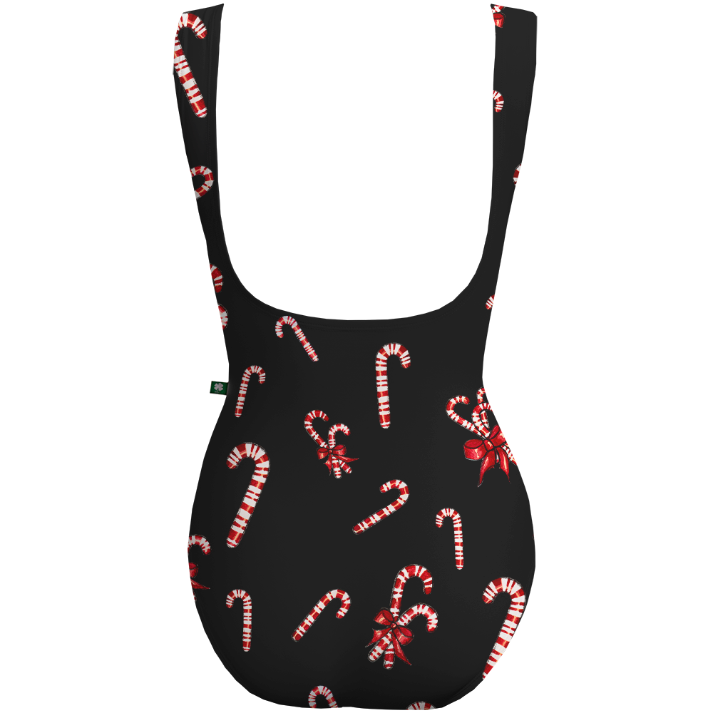 BLACK CANDY CANE CRESCENT