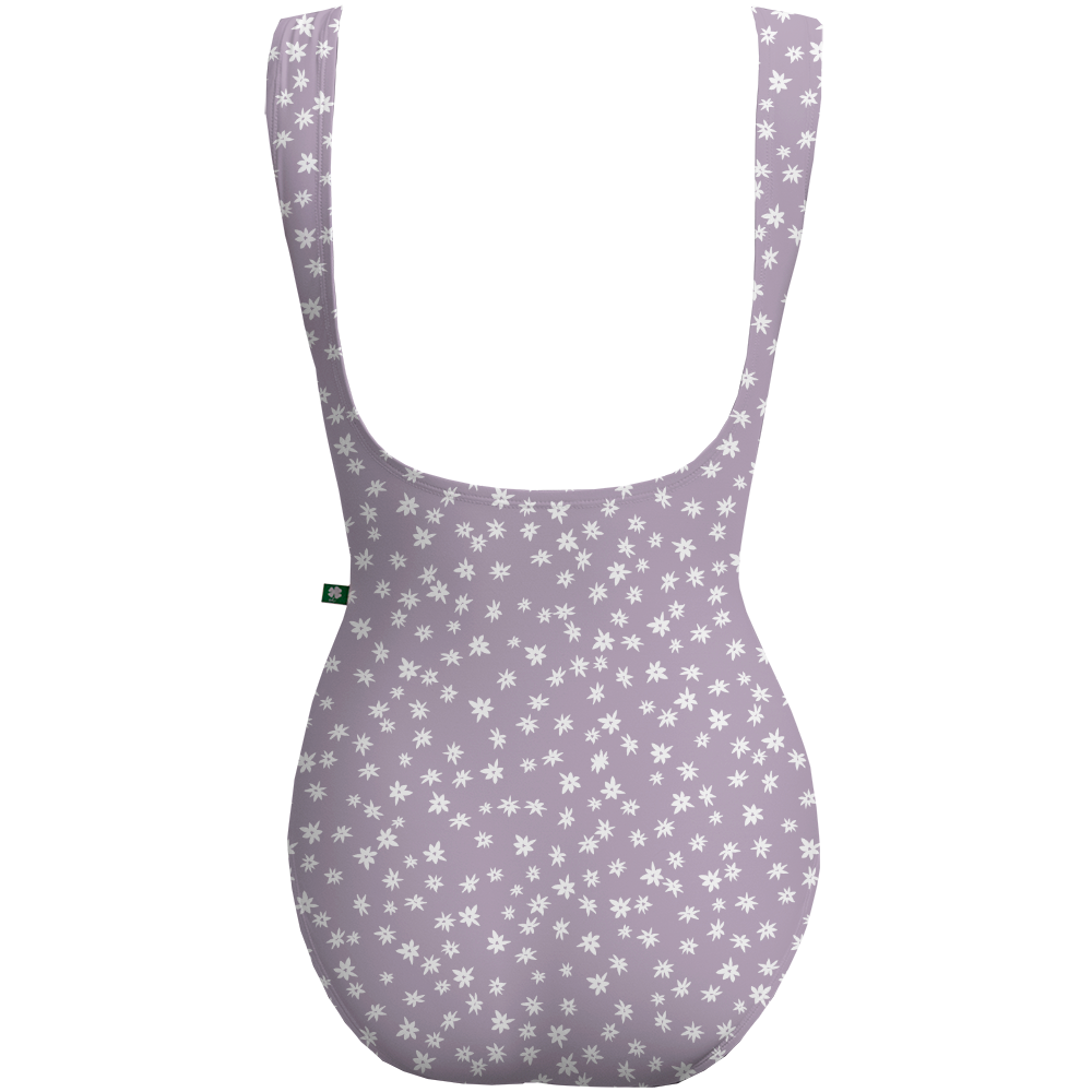 FRENCH LAVENDER DAISY CRESCENT