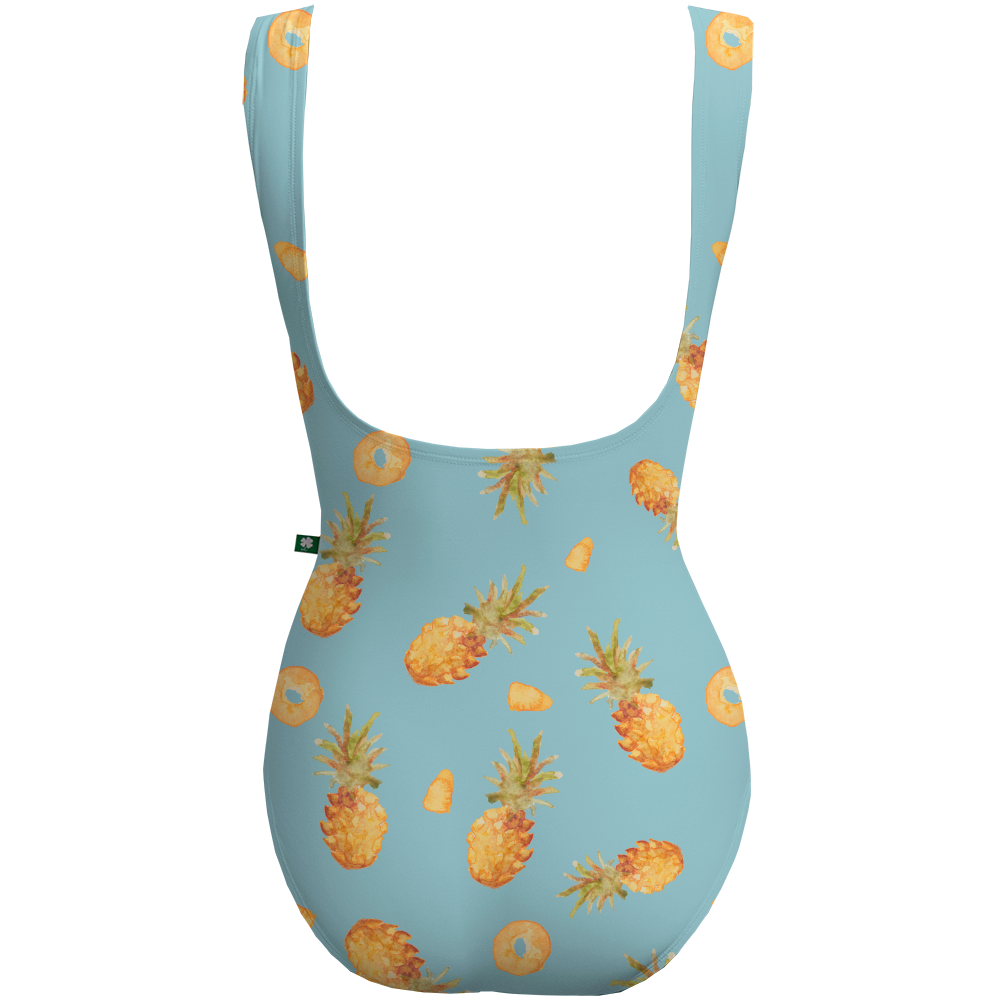 SKY BLUE PINAPPLE CRESCENT