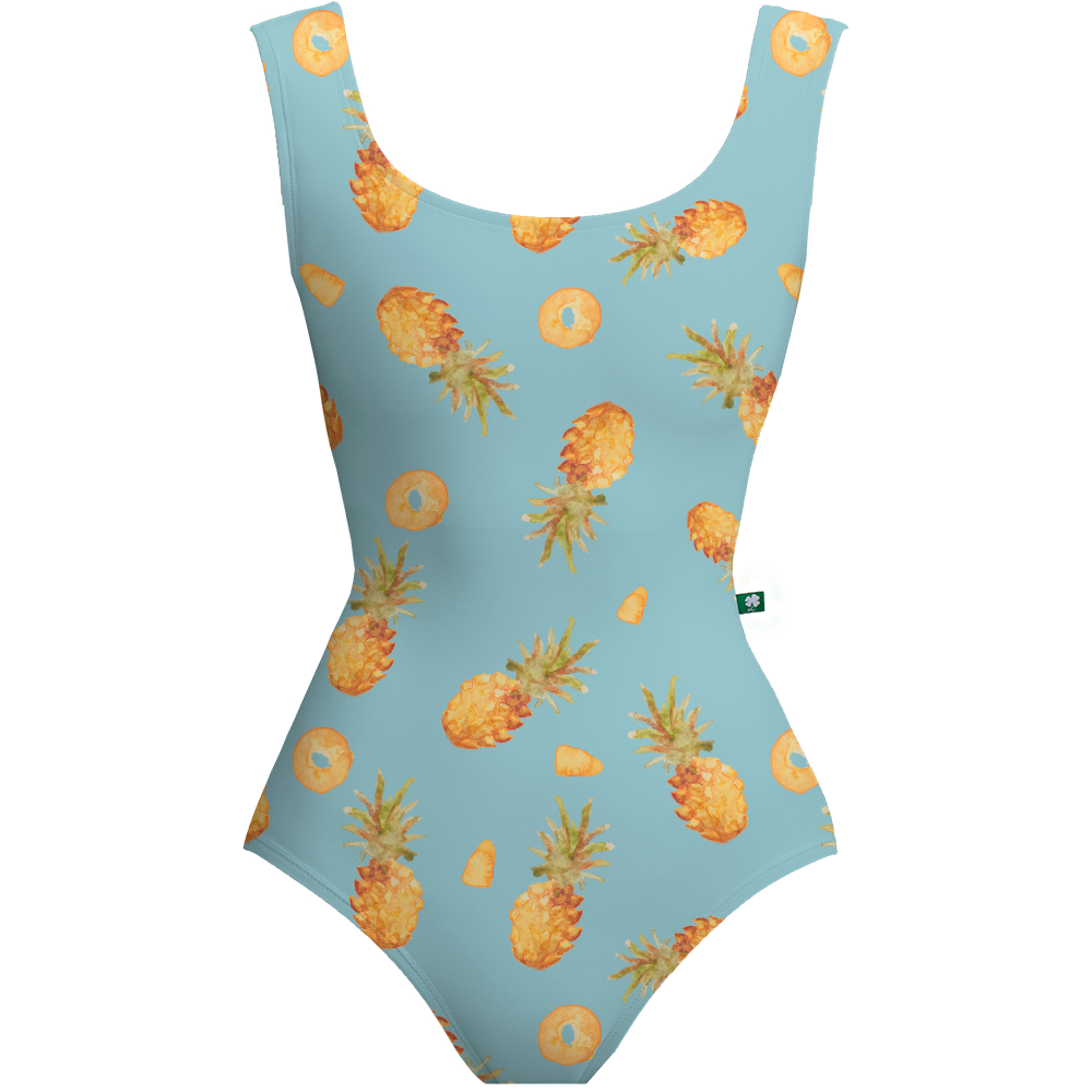 SKY BLUE PINAPPLE CRESCENT