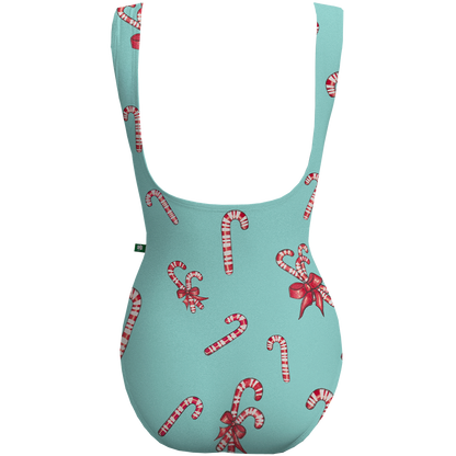 BLUE CANDY CANE CRESCENT