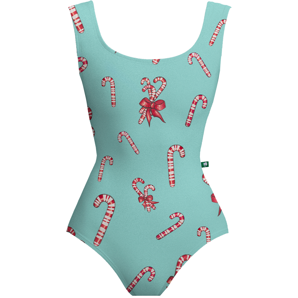 BLUE CANDY CANE CRESCENT