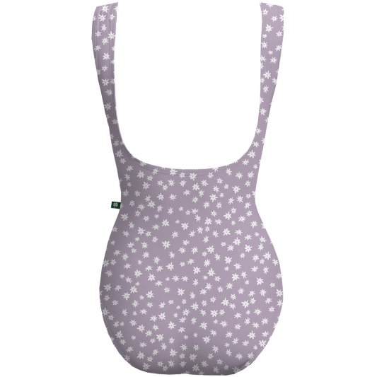 FRENCH LAVENDER DAISY CRESCENT