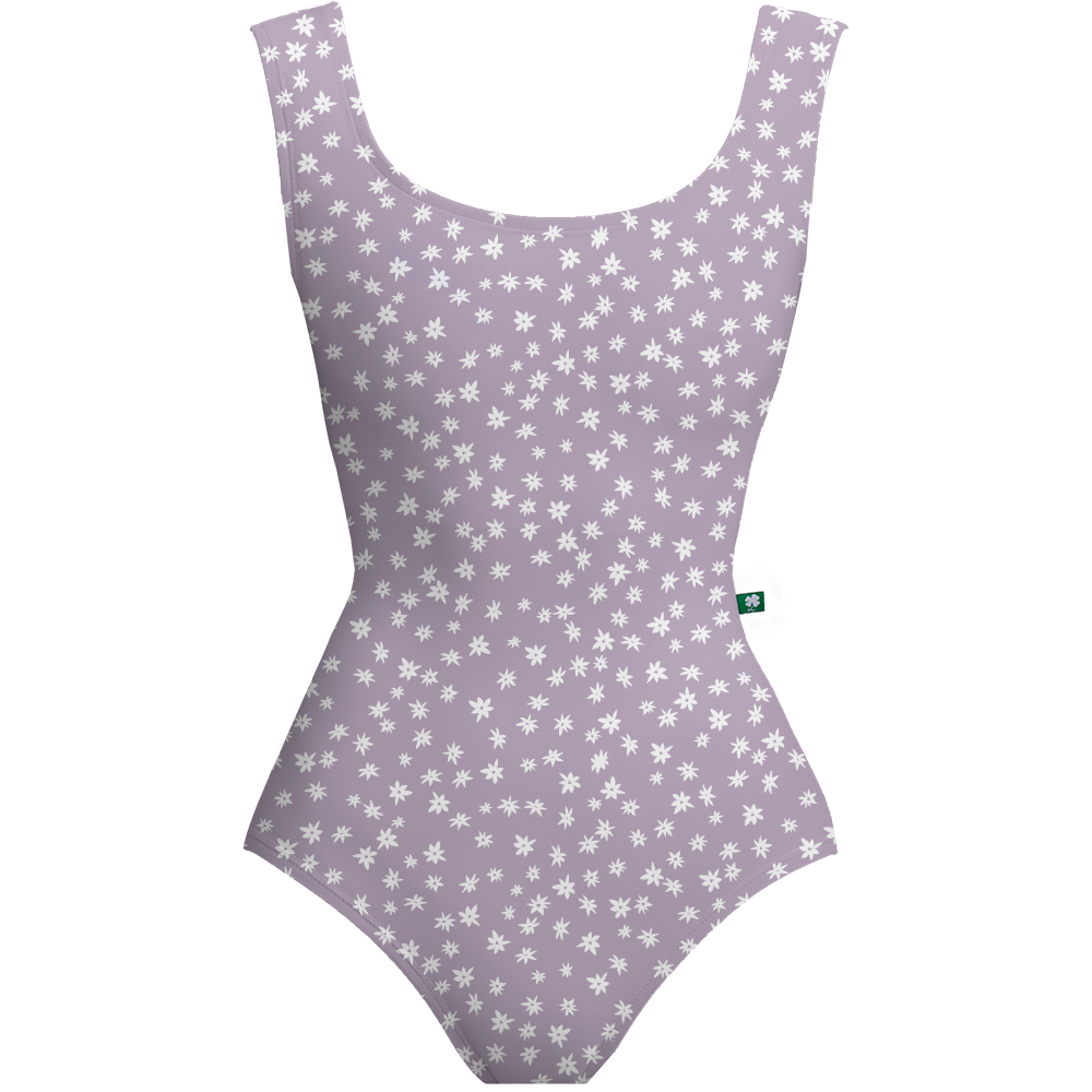 FRENCH LAVENDER DAISY CRESCENT