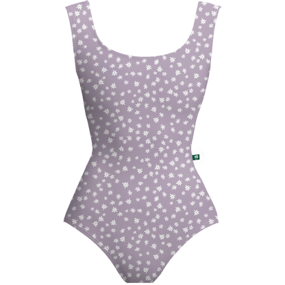 FRENCH LAVENDER DAISY CRESCENT