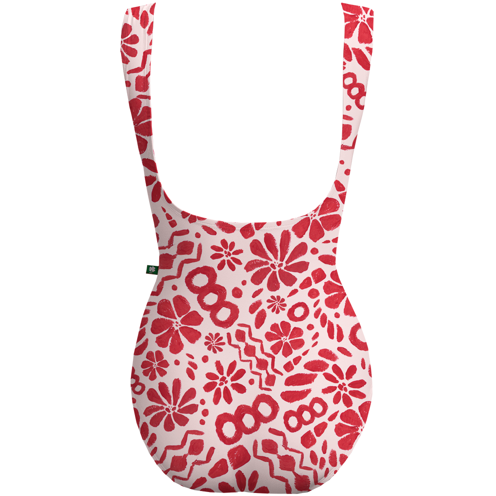 RUBY EMBOSSMENT CRESCENT